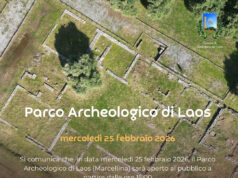 Mercoledì 25 febbraio visita guidata gratuita al Parco Archeologico di Laos