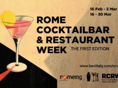 Debutta la prima edizione della Rome Cocktail Bar & Restaurant Week