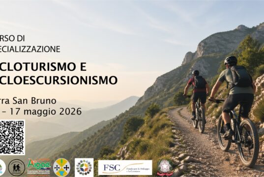 Al via il corso di specializzazione in cicloturismo e cicloescursionismo nel Parco delle Serre