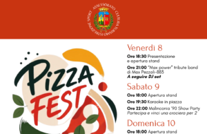 Pizza Fest: cresce l’attesa per tre giorni di gusto, musica e divertimento