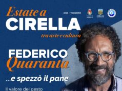 “Estate a Cirella – Tra Arte e Cultura”: sabato 18 luglio Federico Quaranta al Monastero dei Minimi con “…e spezzò il pane”