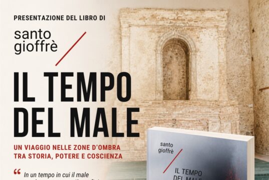 A Olivadi lo scrittore Santo Gioffrè presenta “Il tempo del male: un viaggio tra storia, potere e coscienza”