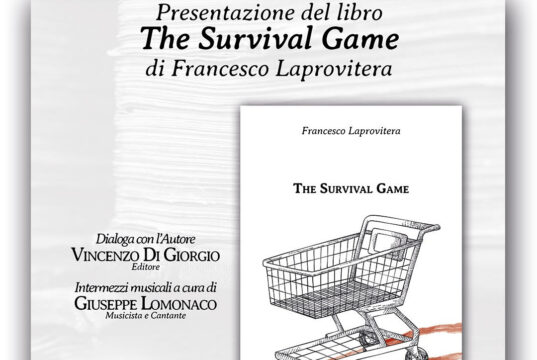 Il Clubbino del Cancarieddru apre le porte alla cultura: domenica la presentazione del romanzo “The Survival Game” di Francesco Laprovitera