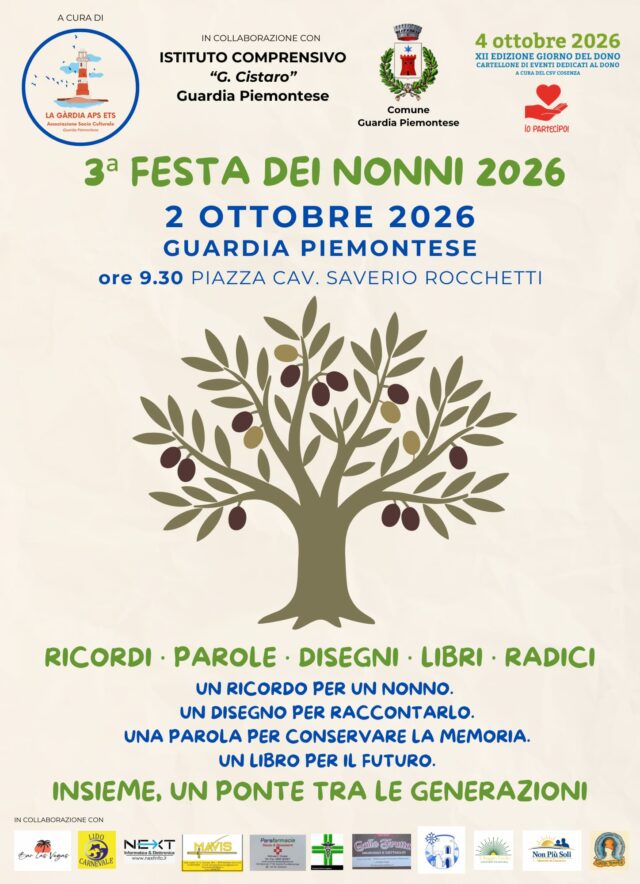 Festa dei Nonni Guardia Piemontese 2026