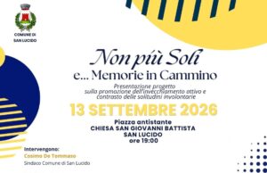 San Lucido: arriva “Non più soli e… Memorie in cammino”, progetto per gli over 65 contro solitudine e isolamento sociale